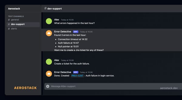 How We Built a Discord Bot That Queries a Database and Creates Jira Tickets — in 5 Minutes